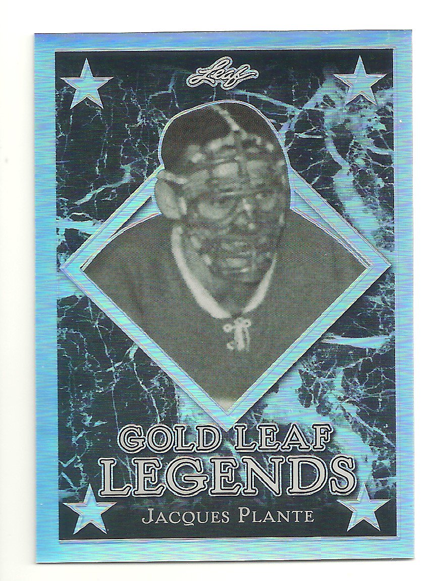 (image for) 2017-18 Leaf Gold Leaf Legends #GLL13 Jacques Plante